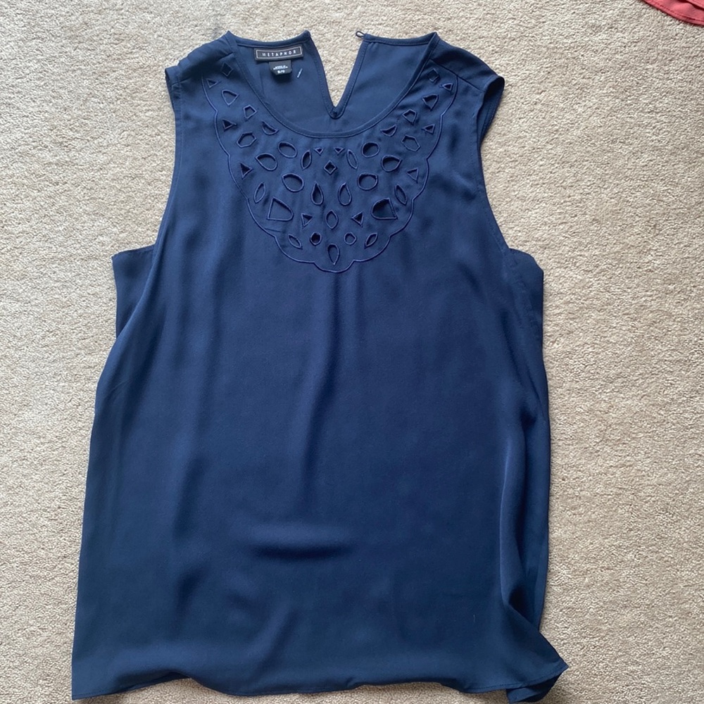 Navy work top